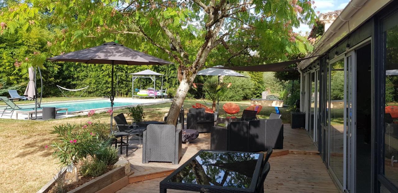 Domaine De Baise Bed & Breakfast Feugarolles Exterior photo
